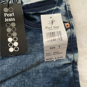 Pearl Jeans Women's Blue Denim Jegging